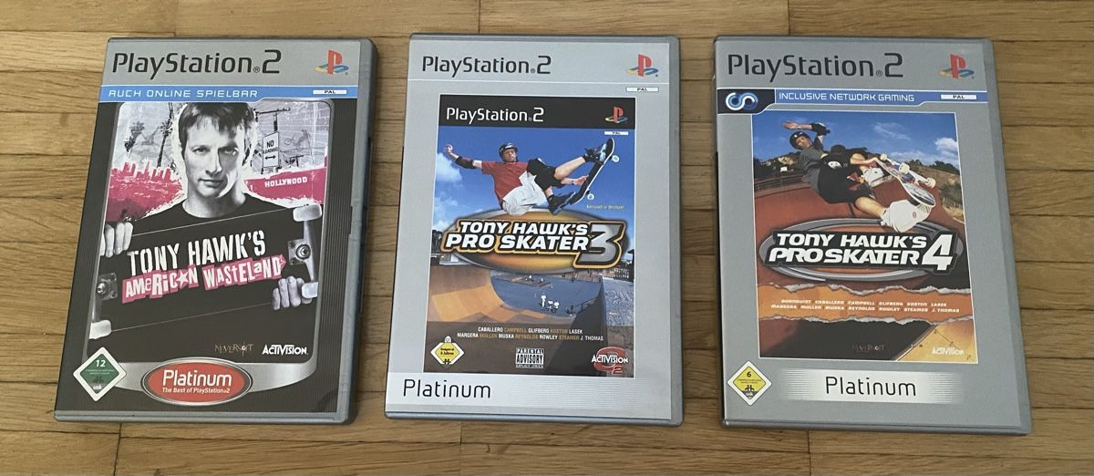 Sony Spiele: Playstation 2 Tony Hawks Bundle – Gebraucht aus Opfikon von Luis144