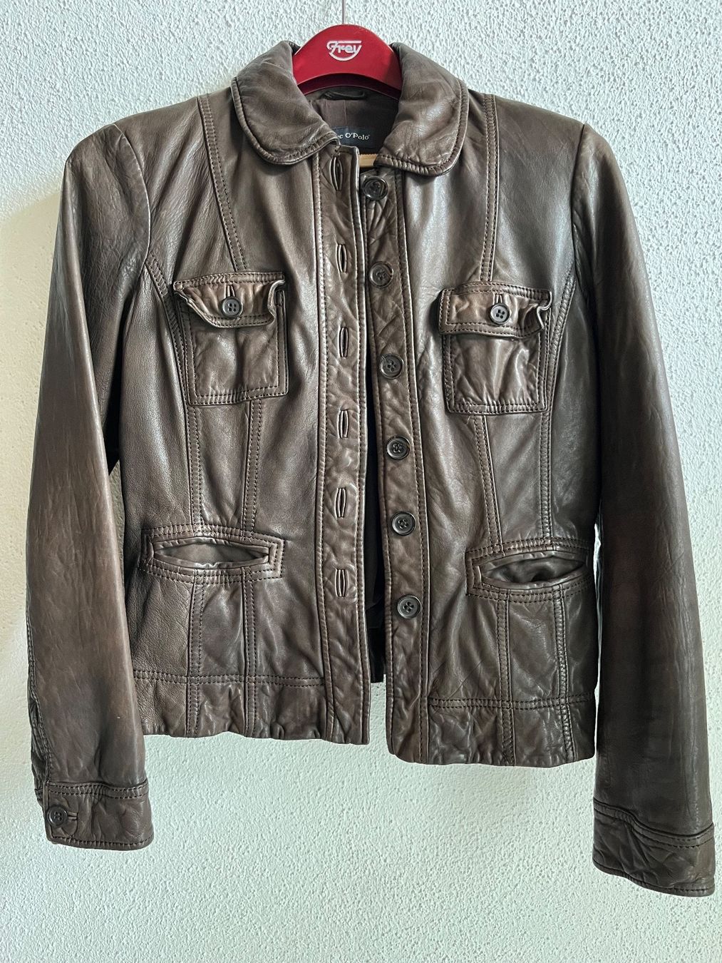 Marc O'Polo Giacche: Braune echte Lederjacke - Marc O’Polo – Usato da Jonschwil venduto da juliana_pluess