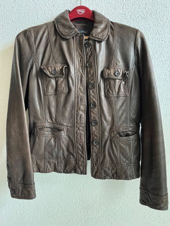 Braune echte Lederjacke - Marc O’Polo