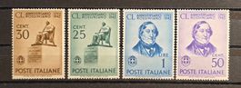Italien 1942 Gioachino Rossini komplett (4 Stk.)