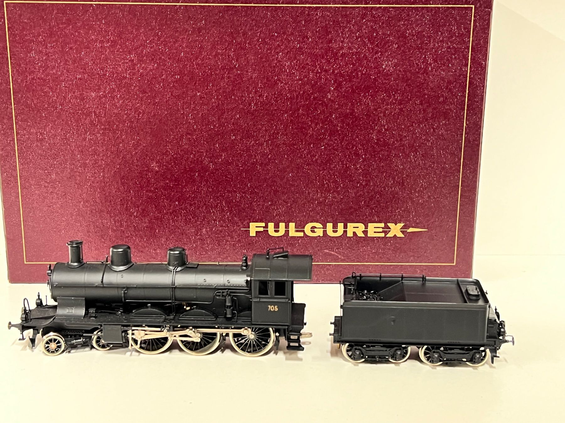 Fulgurex Modellini di ferrovie: Fulgurex H0 Dampflok A3/5 SBB CFF – Usato da Geroldswil venduto da TopTrain54 1