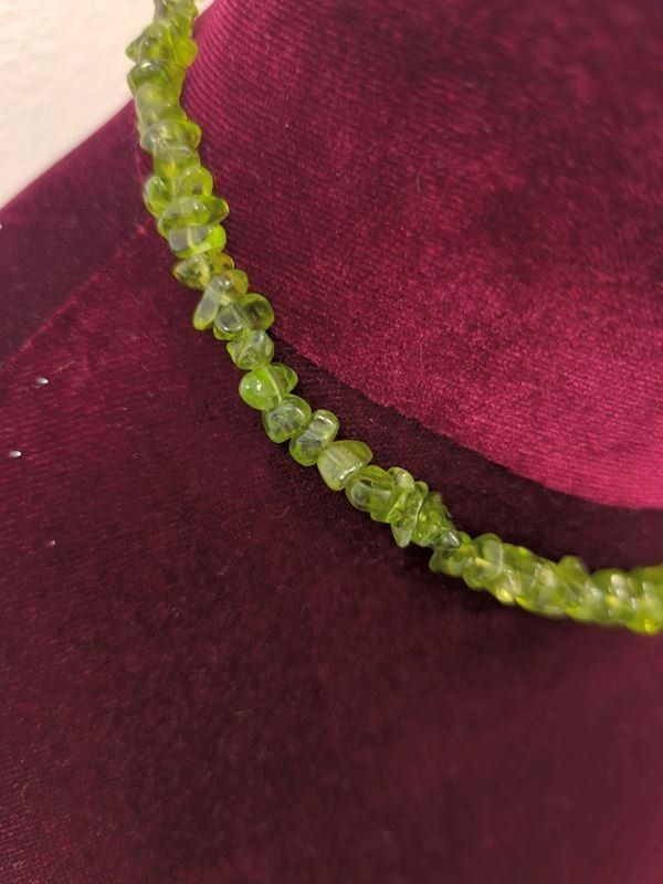 Catenine: Peridot Halskette – Usato da Rüti ZH venduto da Restwert_Rueti_ZH 1