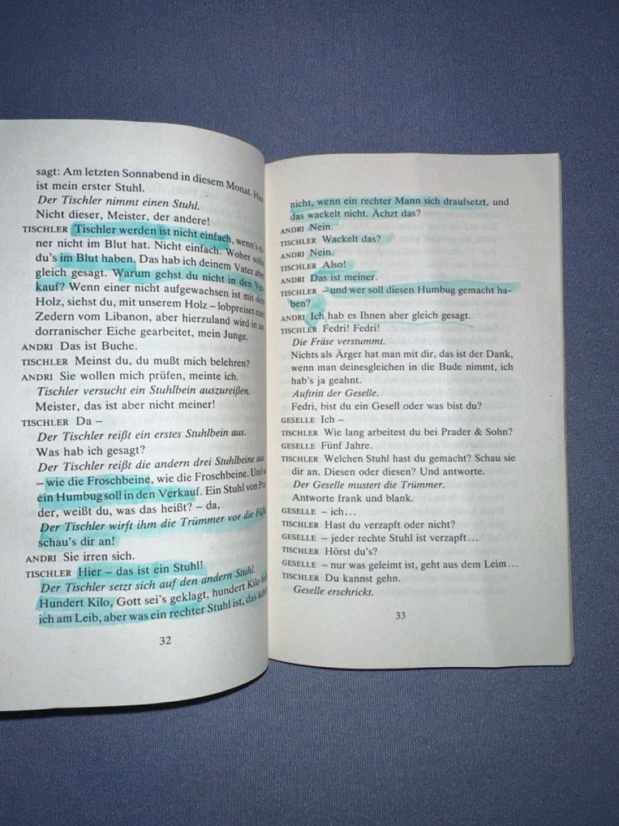 Bücher: Max Frisch Andorra - Buch – Gebraucht aus Schaffhausen von ali.brandle 4