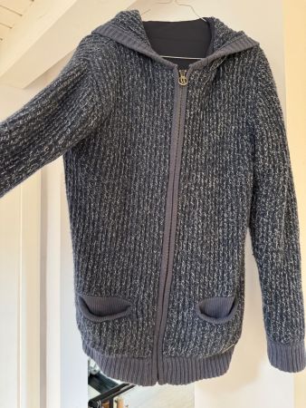 Gilet en laine à capuche / hoodie Galliano M