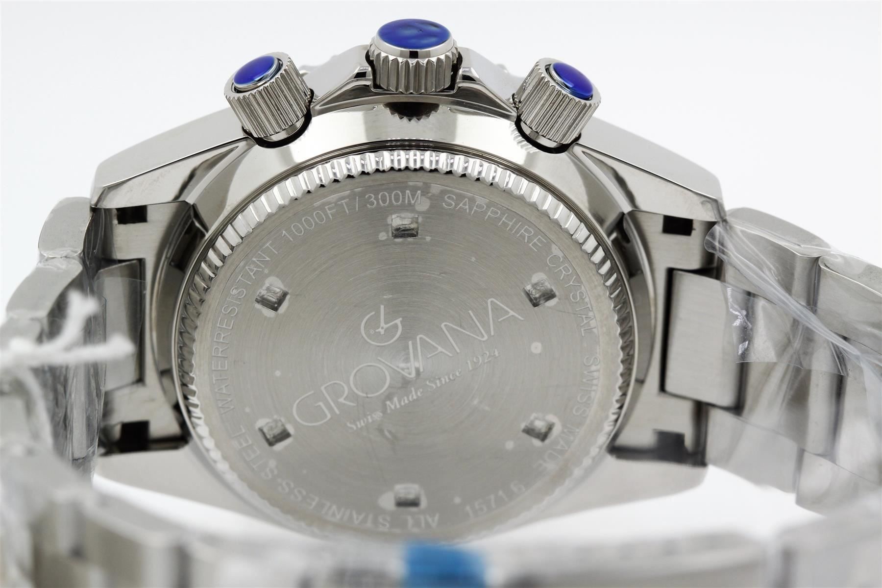 Orologi: GROVANA Automatik Chronograph SWISS MADE – Nuovo e nell'imballaggio originale da Zürich venduto da luxtrade 4
