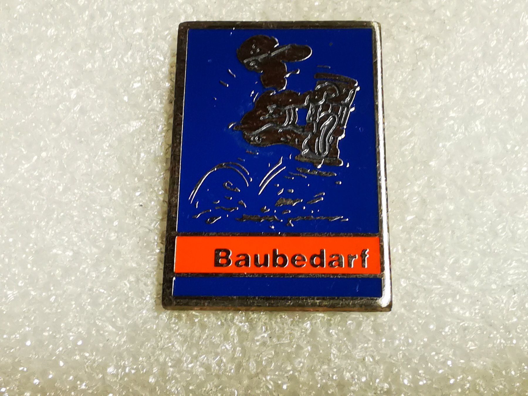 Placchette & Badge: Ansteckpin 91: Baubedarf – Usato da Oppligen venduto da Pin-Fall-Shop
