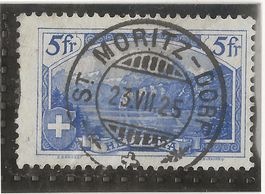 ST. MORITZ-DORF 23.07.25 Zu#130 Mi#122x Volltreffer [