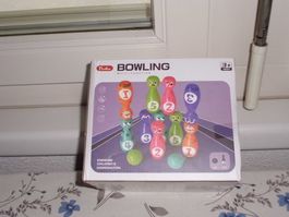Kinder Bowling Spielset, neuwertig, für drinnen & draussen