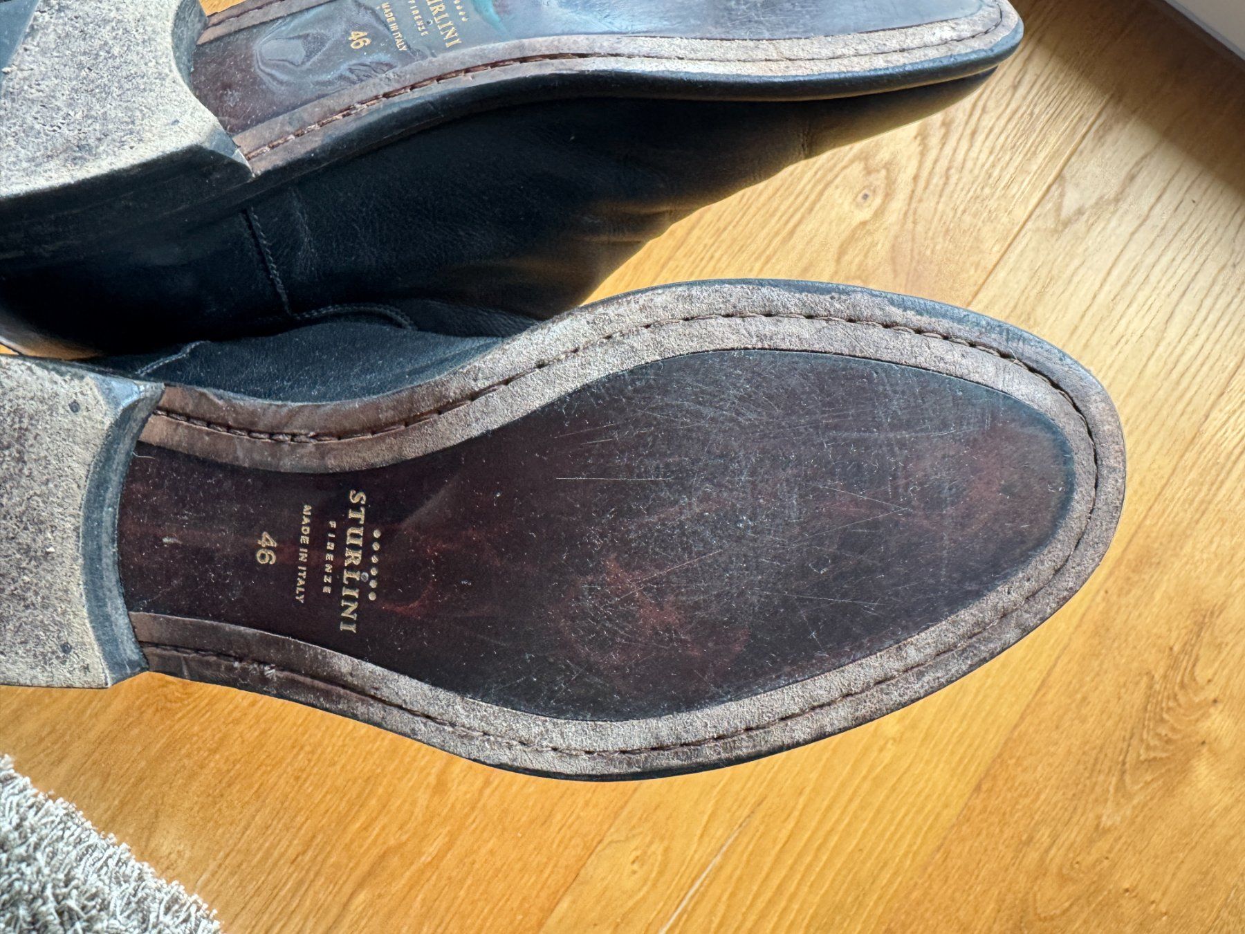 Scarpe da uomo: Chelsea Boots Sturlini, schwarz, Gr. 46 – Usato da Bachenbülach venduto da photomoments 6