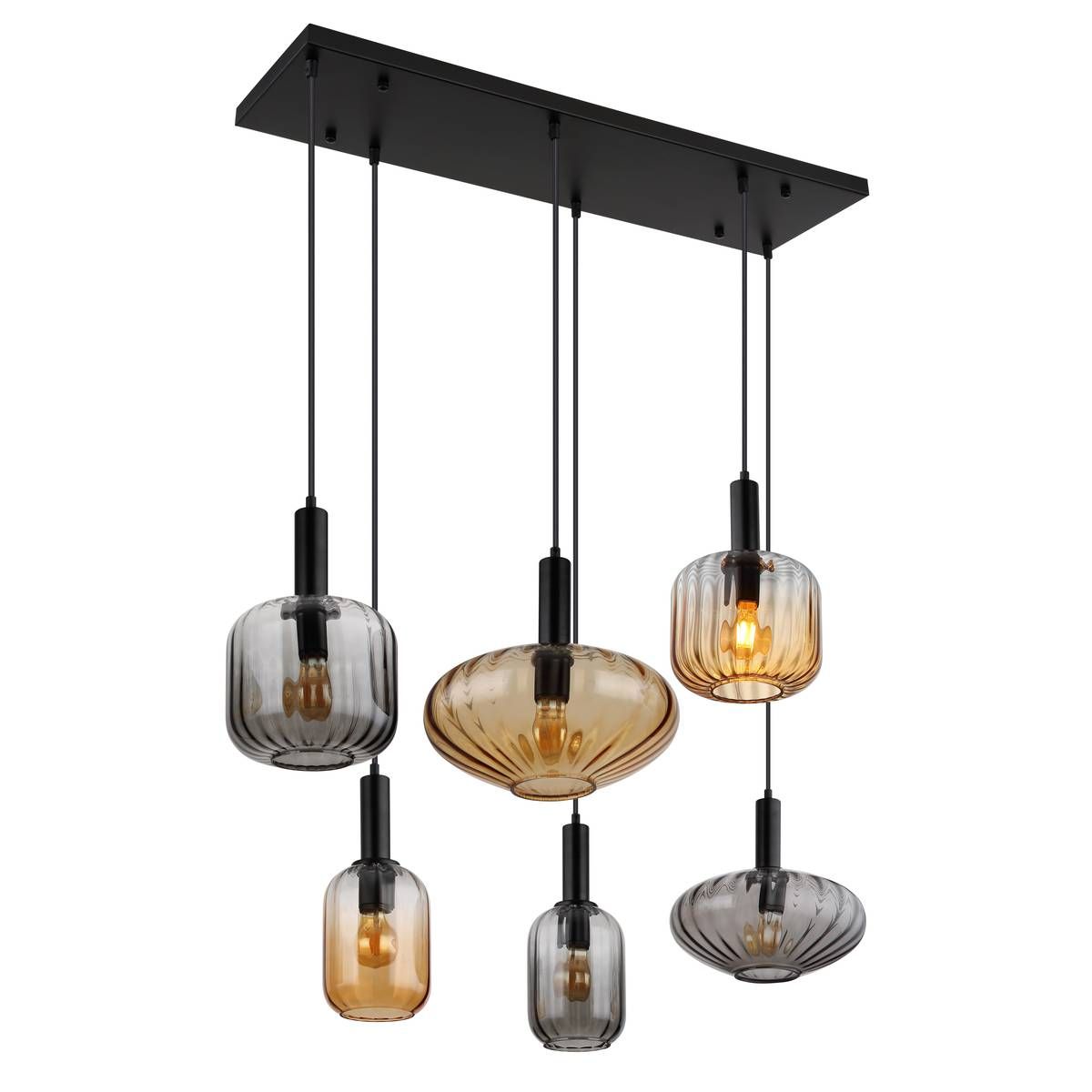 Lampadari & plafoniere: Pendelleuchte, Glas, 100 cm x 47 cm – Nuovo (secondo la descrizione) da Kreuzlingen venduto da Smart-Light 4