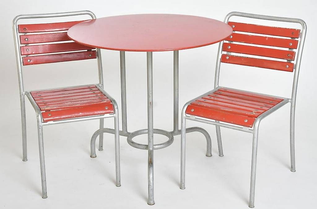 Tables: Schweizer Garten Ensemble 30er Jahre – D'occasion à Zürich par IndividumCH 1