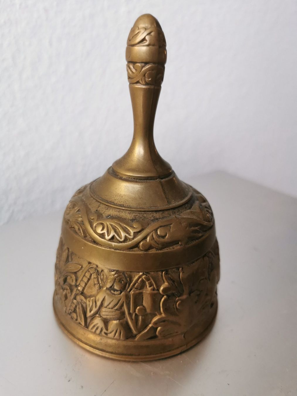 Campanacci mucche: Antike Messing Glocke, Zeromoni – Usato da Basel venduto da adler024 8