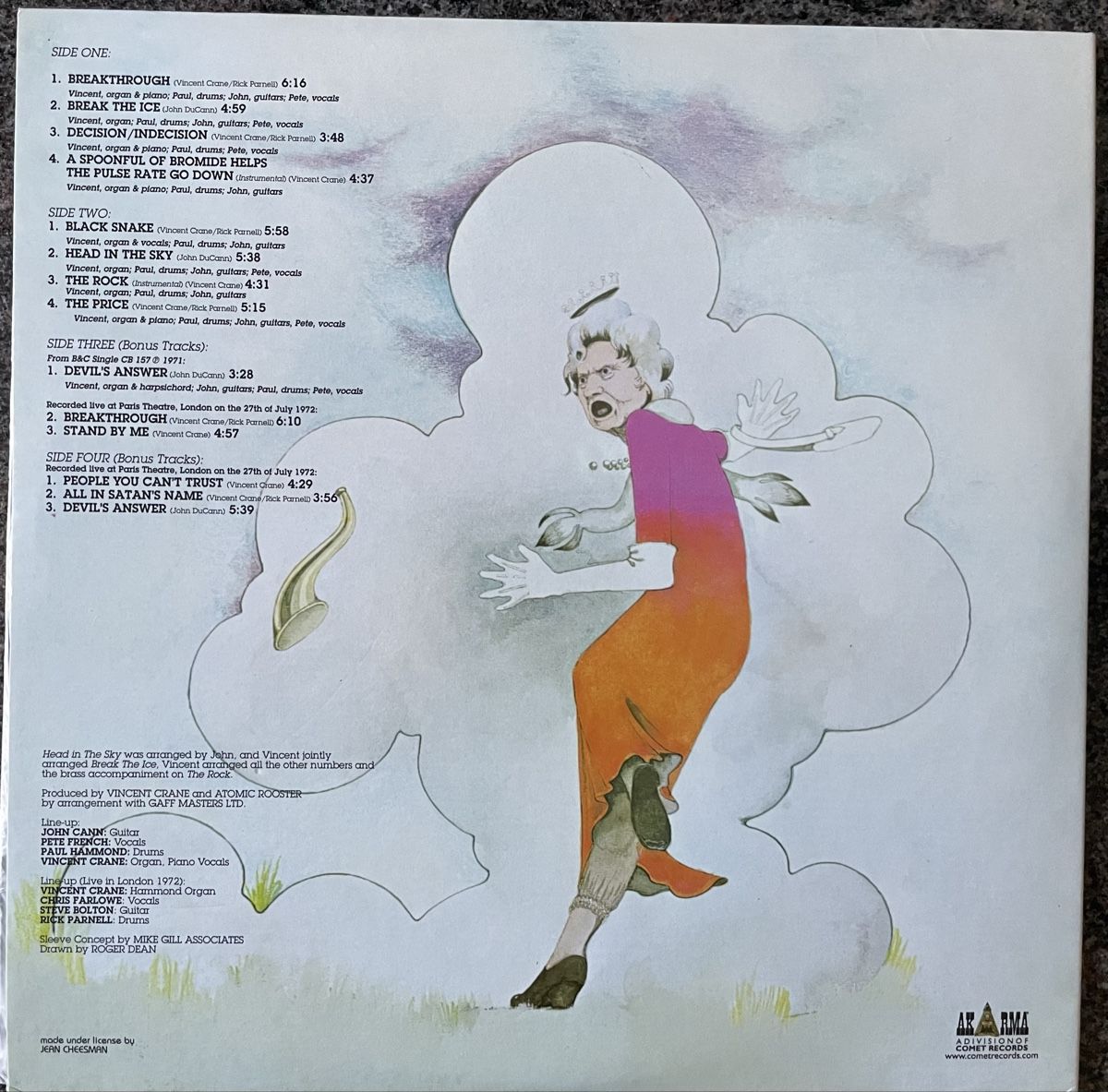 Schallplatten: Atomic Rooster - AKARMA - Vinyl LP – Gebraucht aus Olten von Bluespapst 1