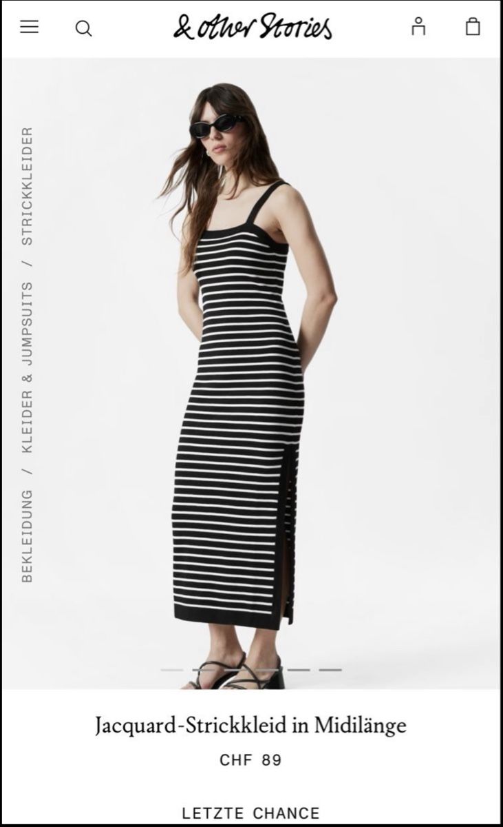 Other Stories Vestiti: Other Stories Kleid, Gr. S, Midikleid – Usato da Hinwil venduto da Elena-Lisa
