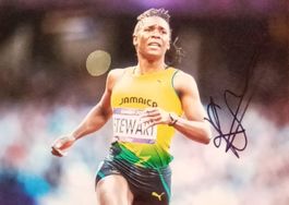 Kerron Stewart Autogramm signiert Foto 13x18cm