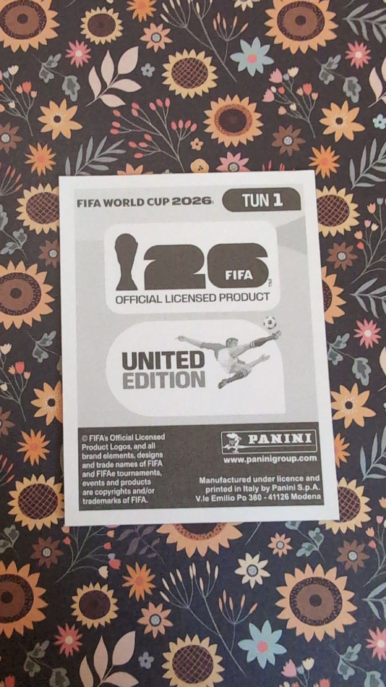 Panini Carte collezionabili: TUN 1 - PANINI - FIFA WM 2026 – Nuovo (secondo la descrizione) da Bauma venduto da tobiaskl 1