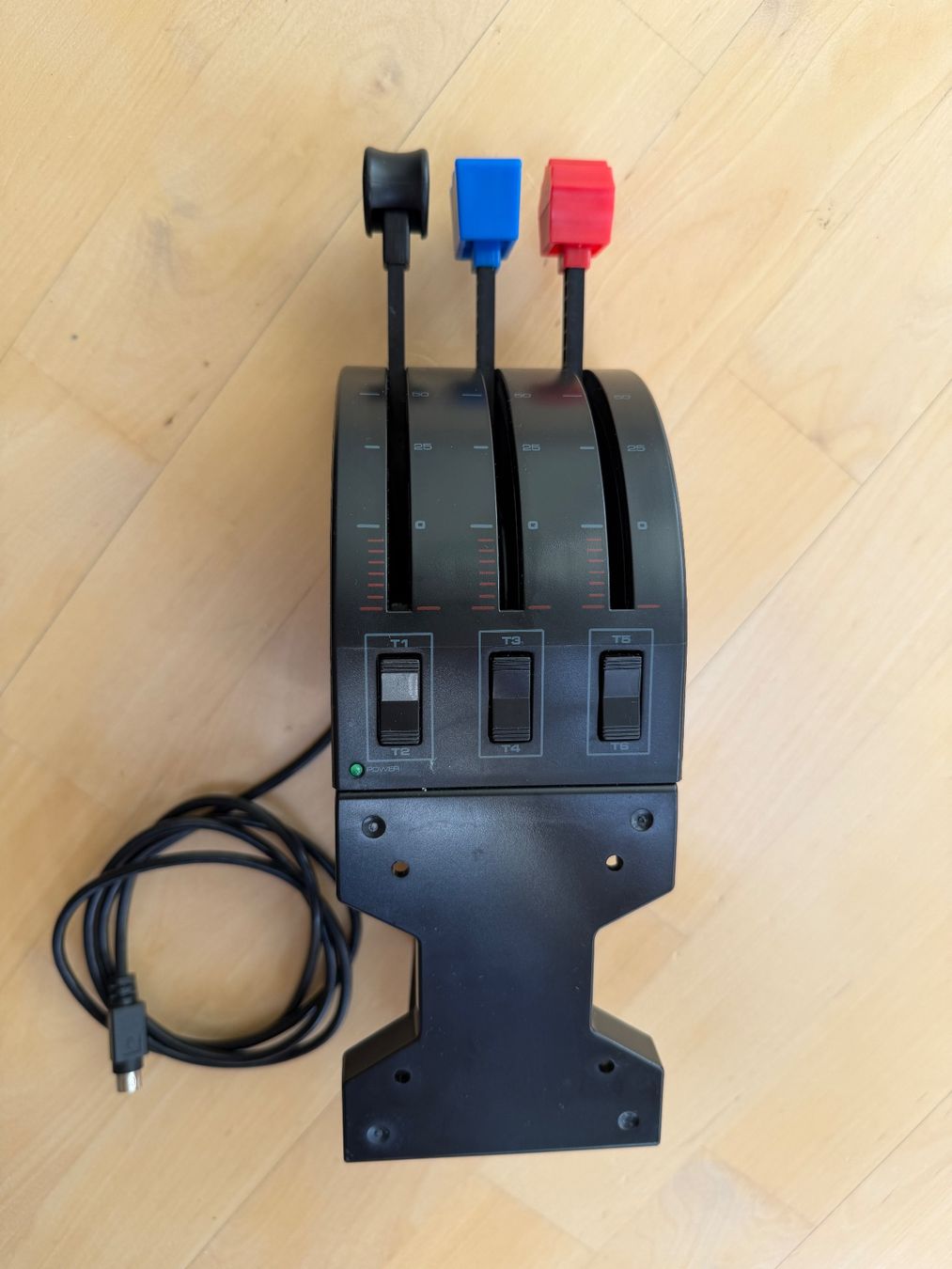Saitek Manettes: Saitek Flight Yoke System - Komplett-Bundle – D'occasion à Kriens par Letolu 2
