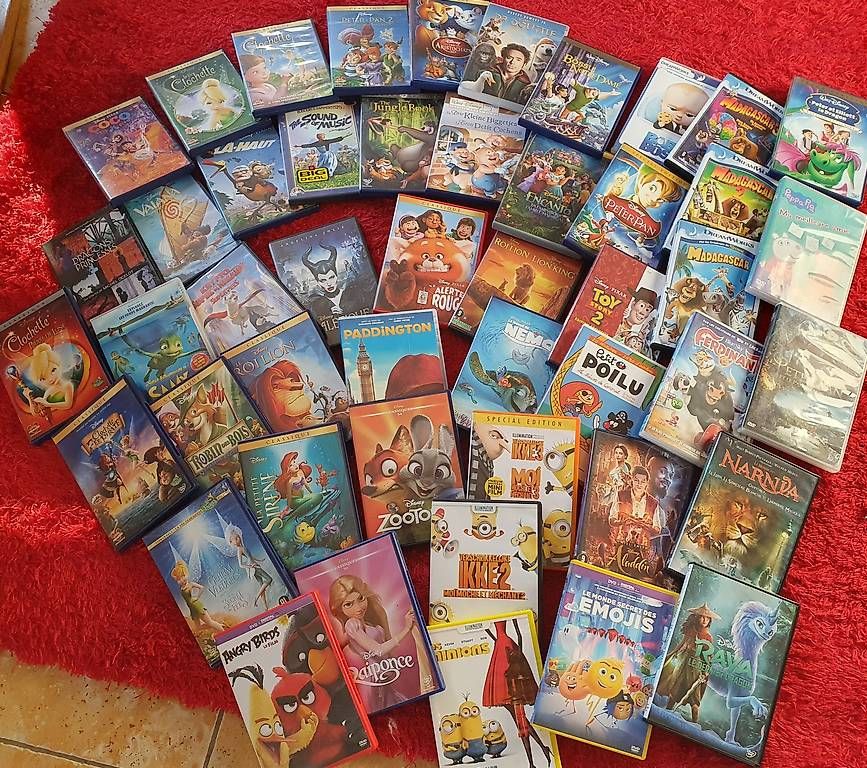 Tutti i DVDs: Grand stock de dvd enfant – Usato da Apples venduto da denissafrany 1