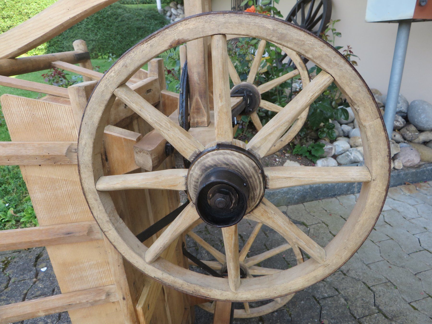 Carrelli di trasporto: Nr. 6 Orginal restauriertes Leiterwägeli / Leiterwagen – Usato da Ermenswil venduto da lodero 7