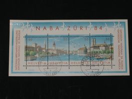 W64 NABA 1984 Zürich  gestempelt 19.03.1986