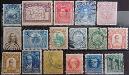 Amerika Länder Lot mit alten Werten IV