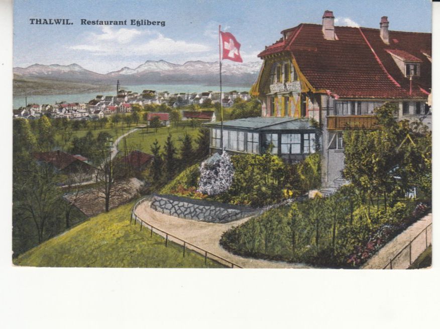 Cartoline postali: Thalwil Egliberg 1932 – Usato da Bürglen TG venduto da StampGraf