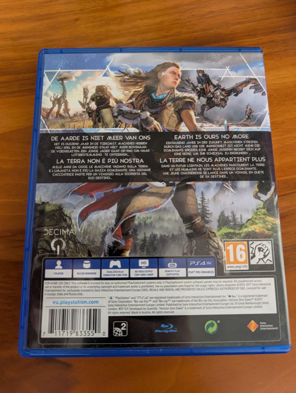 Sony Giochi: Horizon Zero Dawn - Playstation 4 PS4 Game – Usato da Hünenberg See venduto da SpecialEditionGaming 1