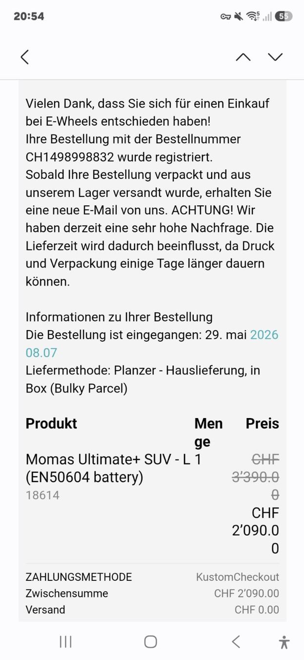 Momabikes Vélos: E-Bike Mamos – D'occasion à Wittinsburg par Badine01 7