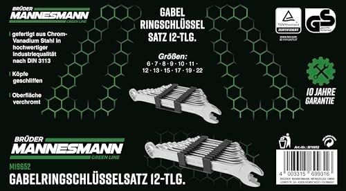 Tutti gli attrezzi: Brüder Mannesmann Gabelringschlüssel Set 12-teilig – Nuovo e nell'imballaggio originale da Hundwil venduto da pak_b5sl 6
