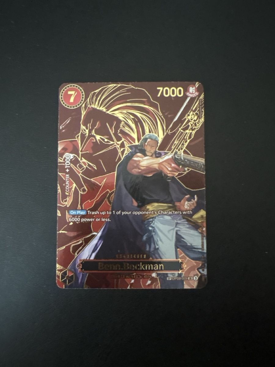 Bandai Carte collezionabili: One Piece Card Game Benn.Beckmann SP OP09-009  – Nuovo (secondo la descrizione) da Wetzikon ZH venduto da regula.mrk