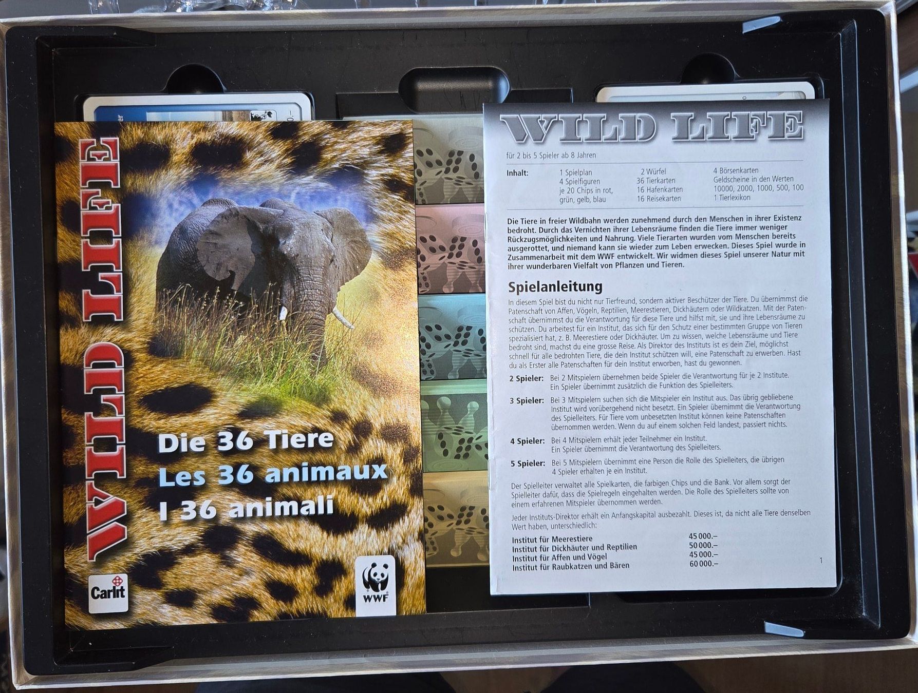 Carlit Giochi: Brettspiel Wildlife – Usato da Gossau SG venduto da tenerife11 6
