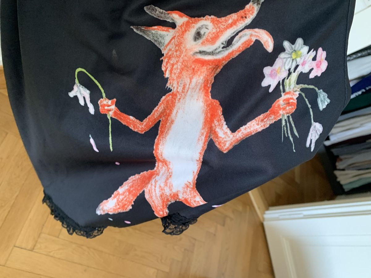 Gonne: Jupe midi satin maison kitsune – Nuovo e nell'imballaggio originale da Genève venduto da rez_c6c6 5