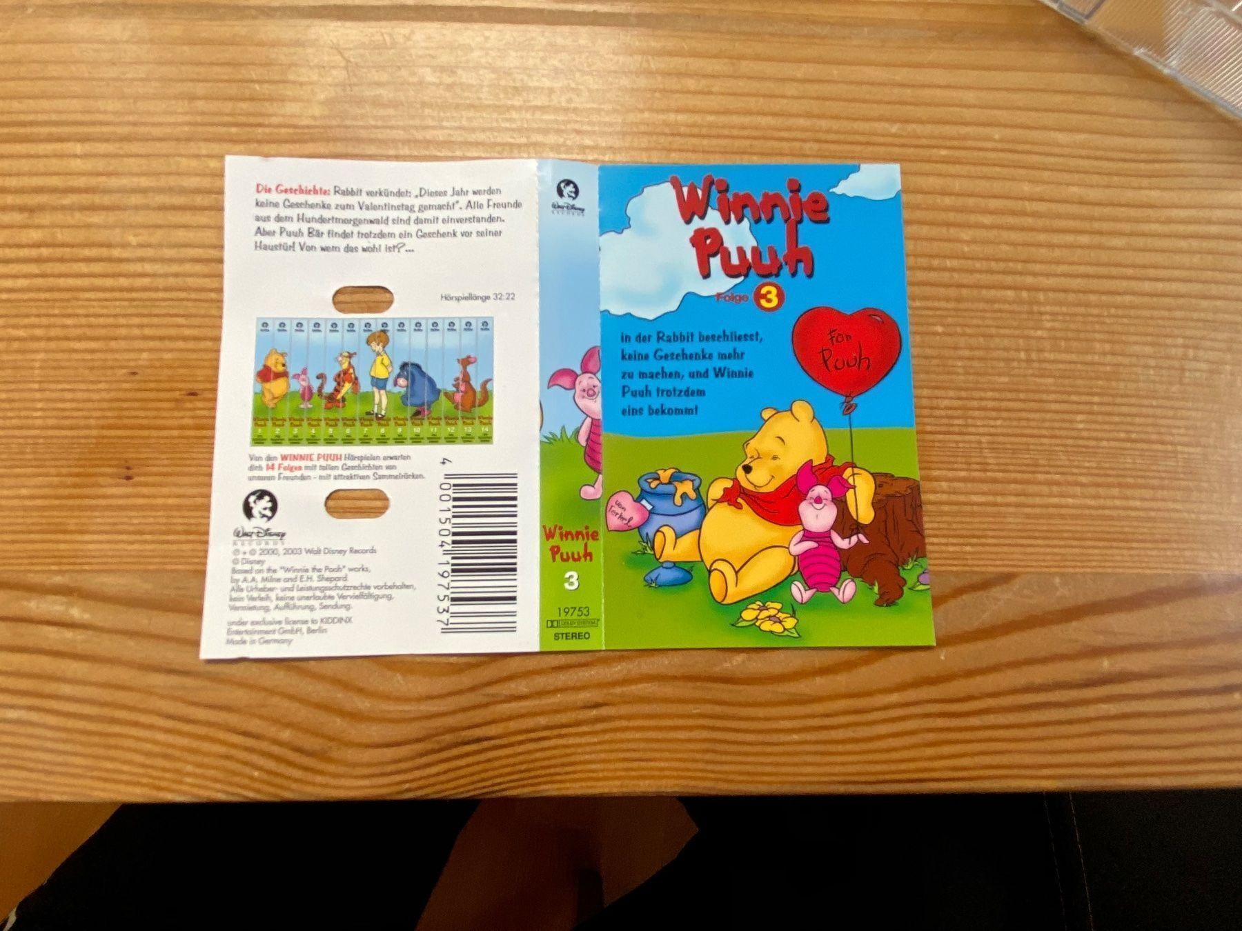 Musicassette: Kassette - Winnie Puuh (3) – Usato da St.Gallen venduto da kingsamas 3