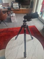 Stativ Manfrotto inkl. Grip Act. Kugelkopf für Digitalkamera