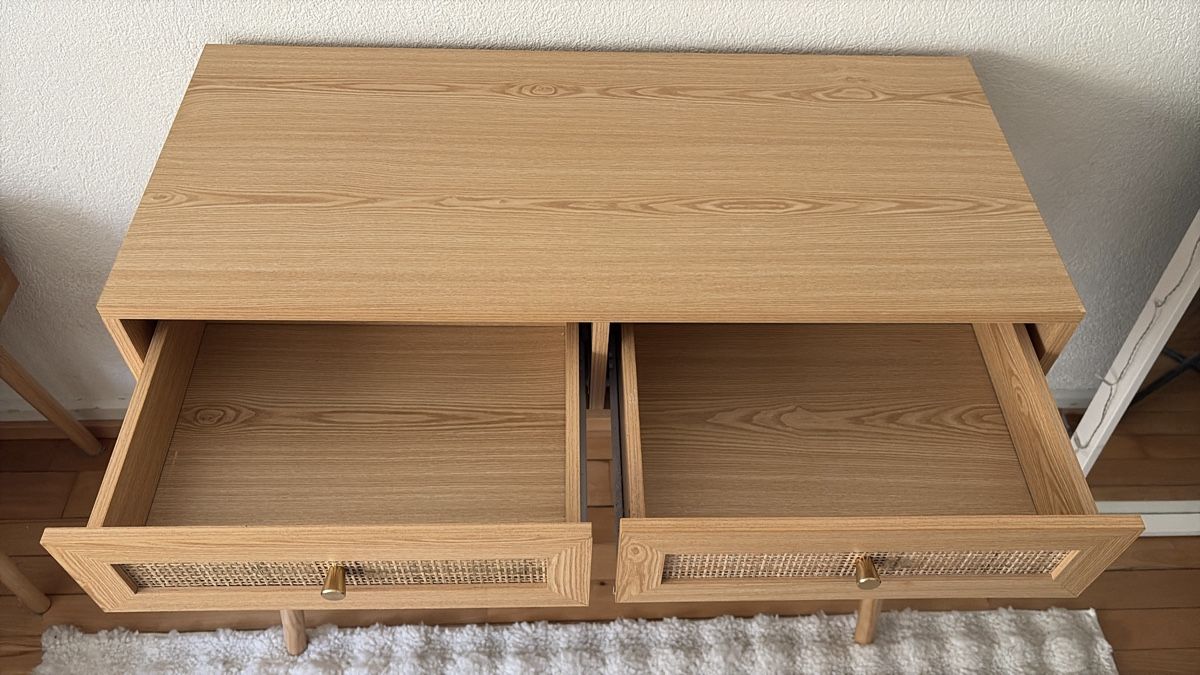 Tavoli: Konsolentisch Beliani Holz mit 2 Schubladen – Usato da Luzern venduto da Martina_26 1