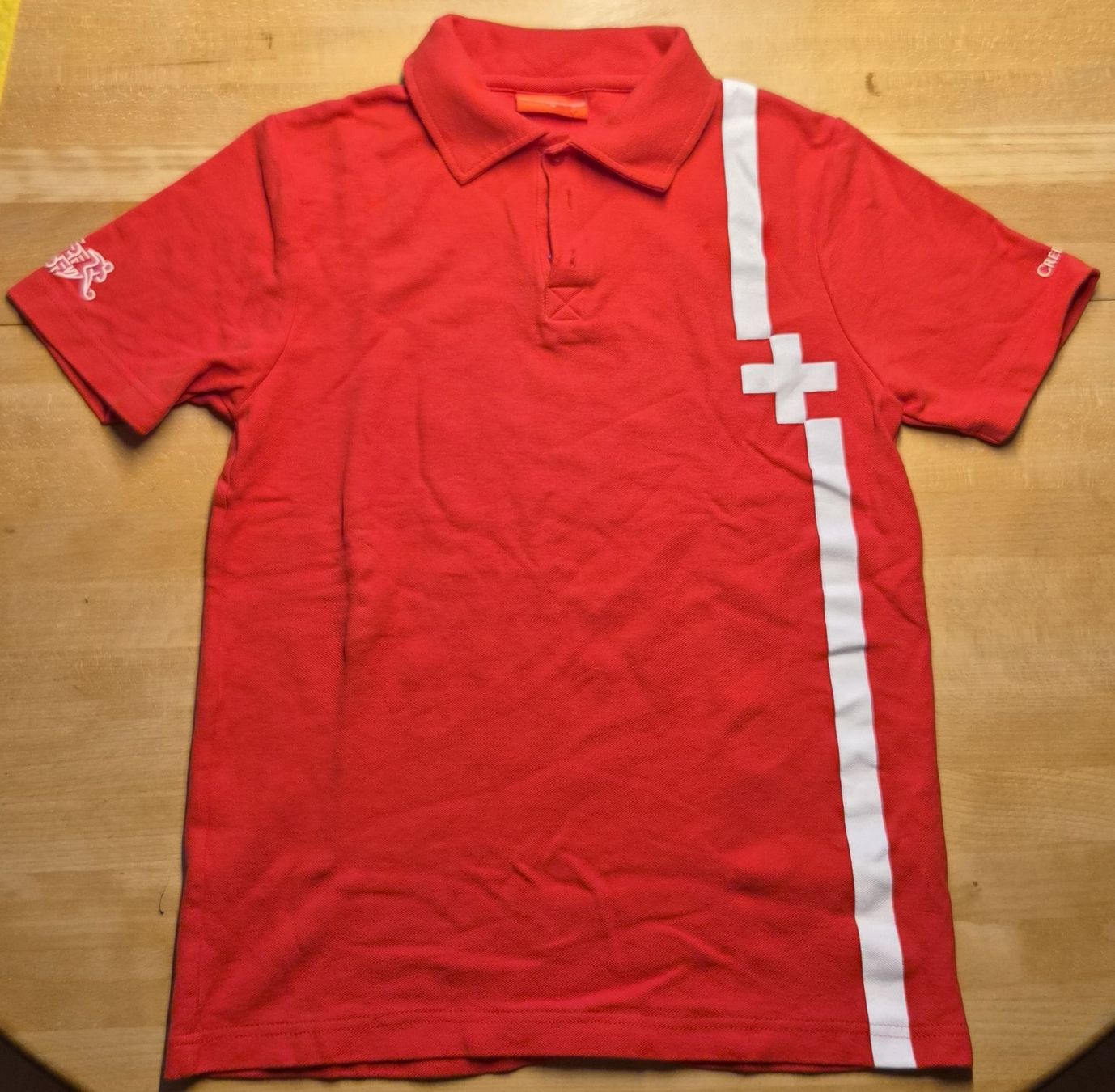 Magliette Polo: Polo-Shirt SFV/CS mit Schweizerpsalm/Hymne – Usato da Nänikon venduto da nimmdoch2 1