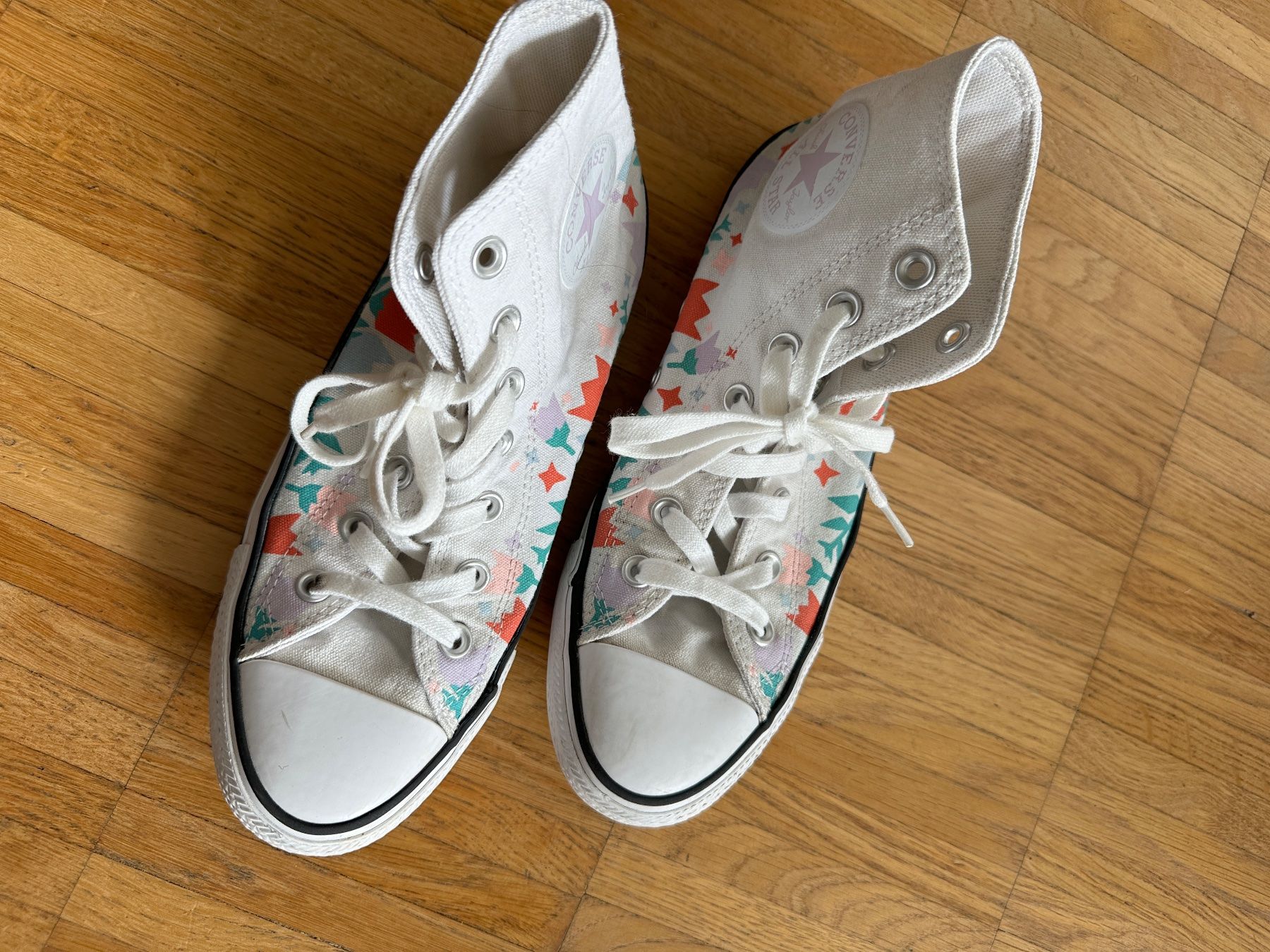 Converse Scarpe da donna: Converse Gr 39 Blumenmuster – Usato da Zürich venduto da poliveira 2