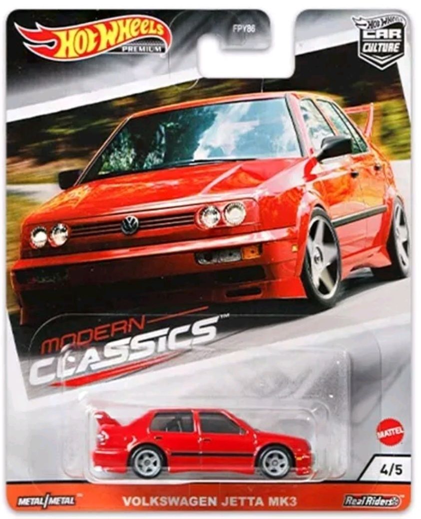 Hot Wheels Modellini d'auto: Hot Wheels Premium: VW Jetta MK3 - Modern Classics! – Nuovo e nell'imballaggio originale da Niedergösgen venduto da Bolli3
