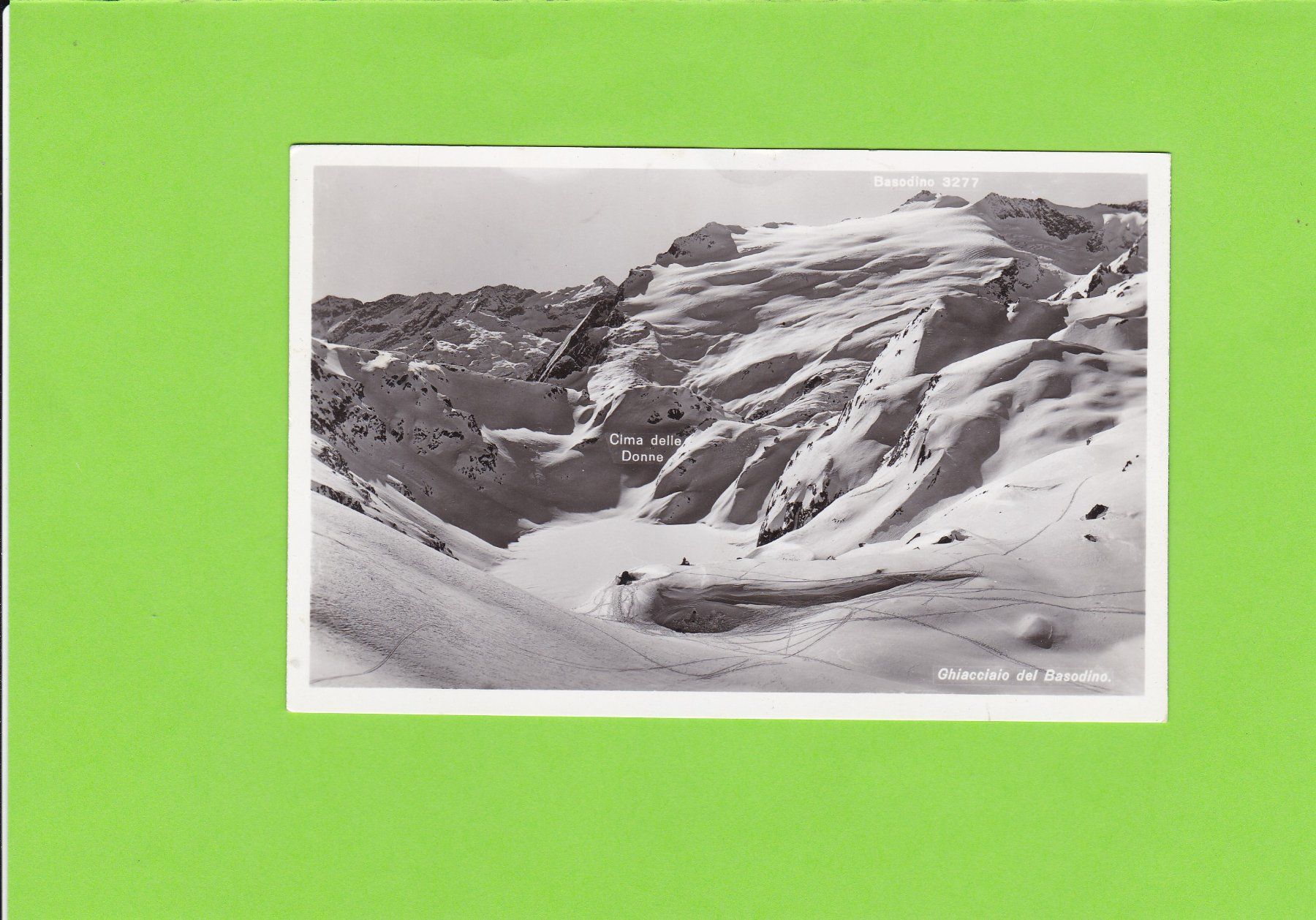 Cartoline postali: Ghiacciaio del Basodino – Usato da St. Peterzell venduto da neckertal