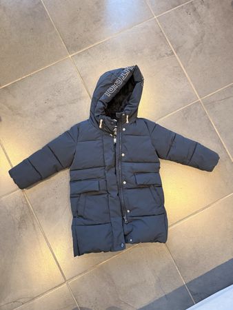 Winterjacke Bright Girls dunkelblau Grösse 104 schwarz