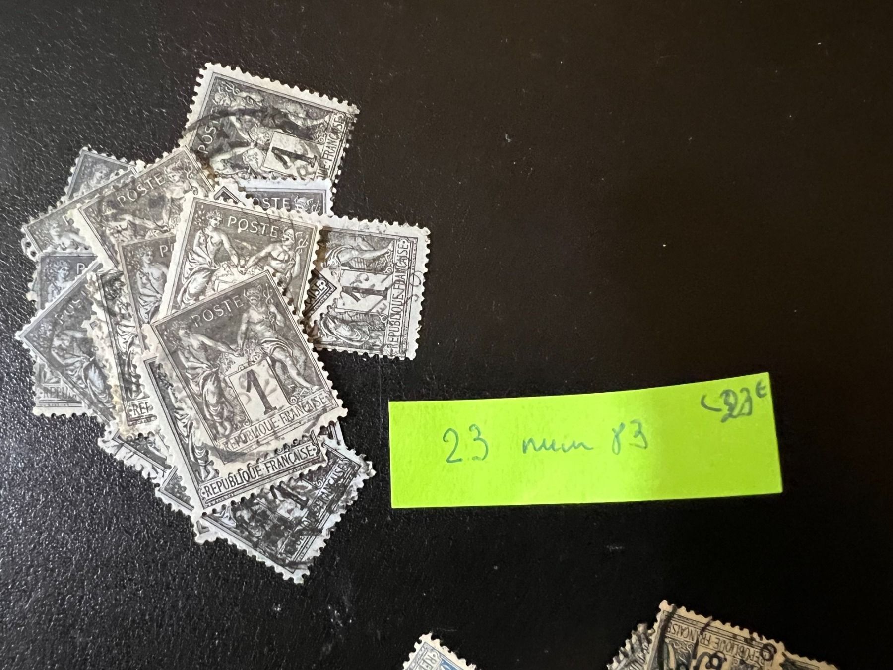 Tutti i francobolli: Super lot 600 type II SAGE oblitérés – Usato da Lausanne venduto da ffhoud 6