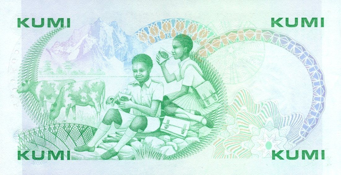 Banconote: Kenia 10 Schilling 1986 P-20e UNC – Nuovo (secondo la descrizione) da Schliern b. Köniz venduto da pizzitaxi 1