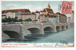 BASEL Neue mittlere Rheinbrücke