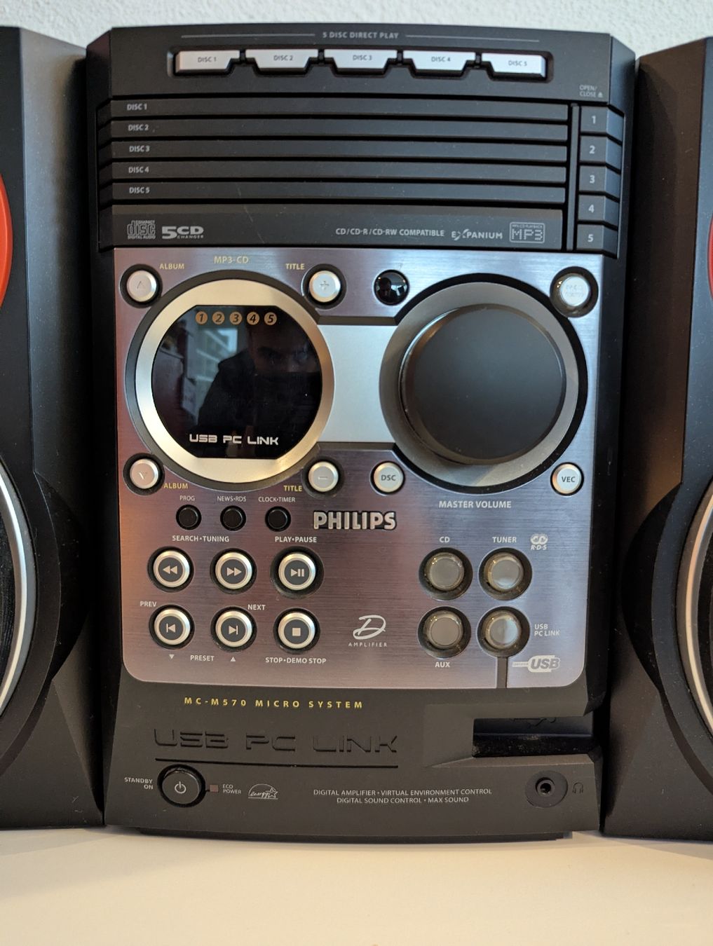 Philips Multimediaplayer & Streamer: Philips Micro Hifi System MC-570 Stereoanlage – Gebraucht aus Stans von Eberli0 1