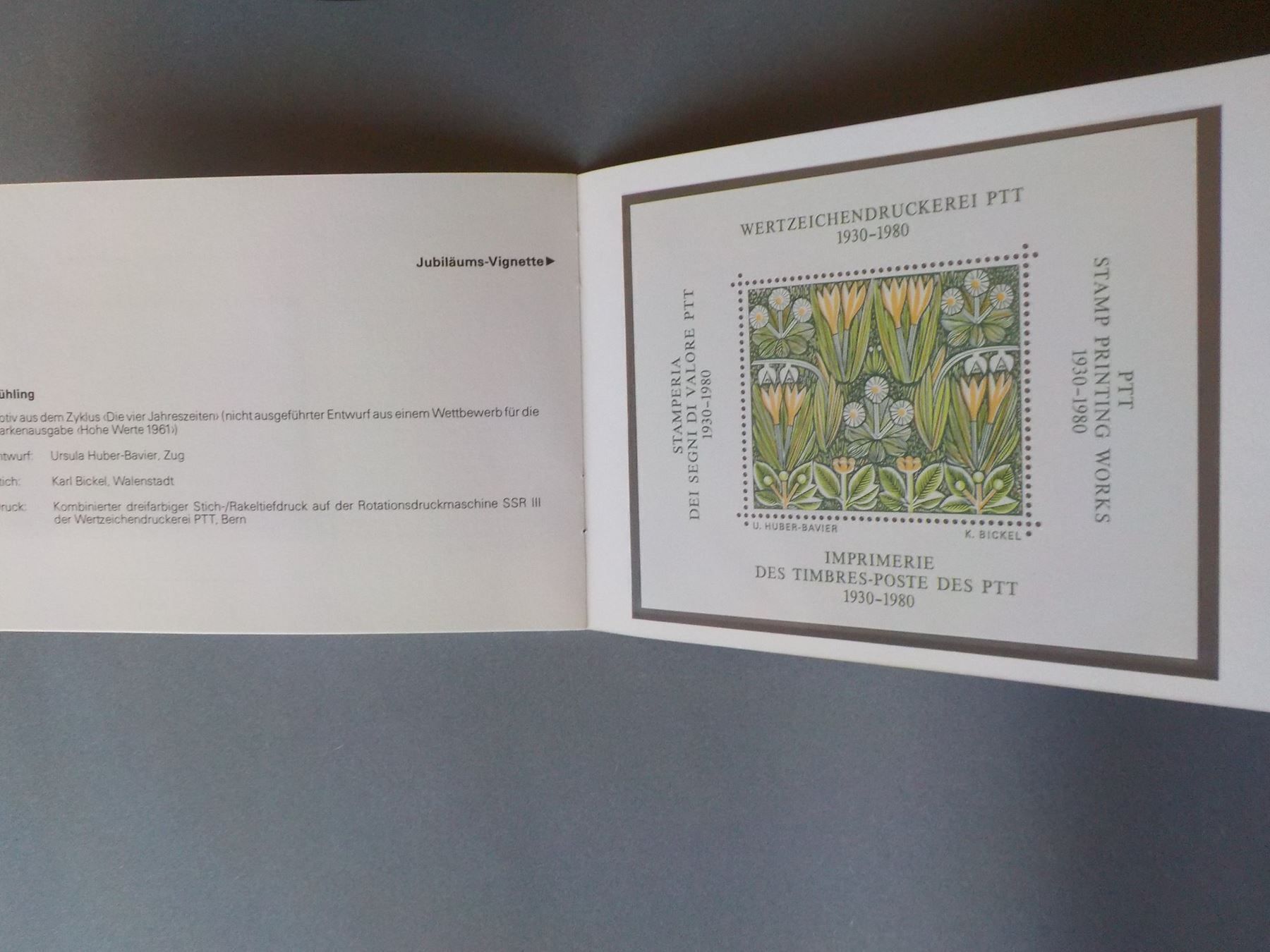 Alle Briefmarken: 1980, PTT Souvenir – Neu (gemäss Beschreibung) aus Muri b. Bern von Ricardoverkauf 3