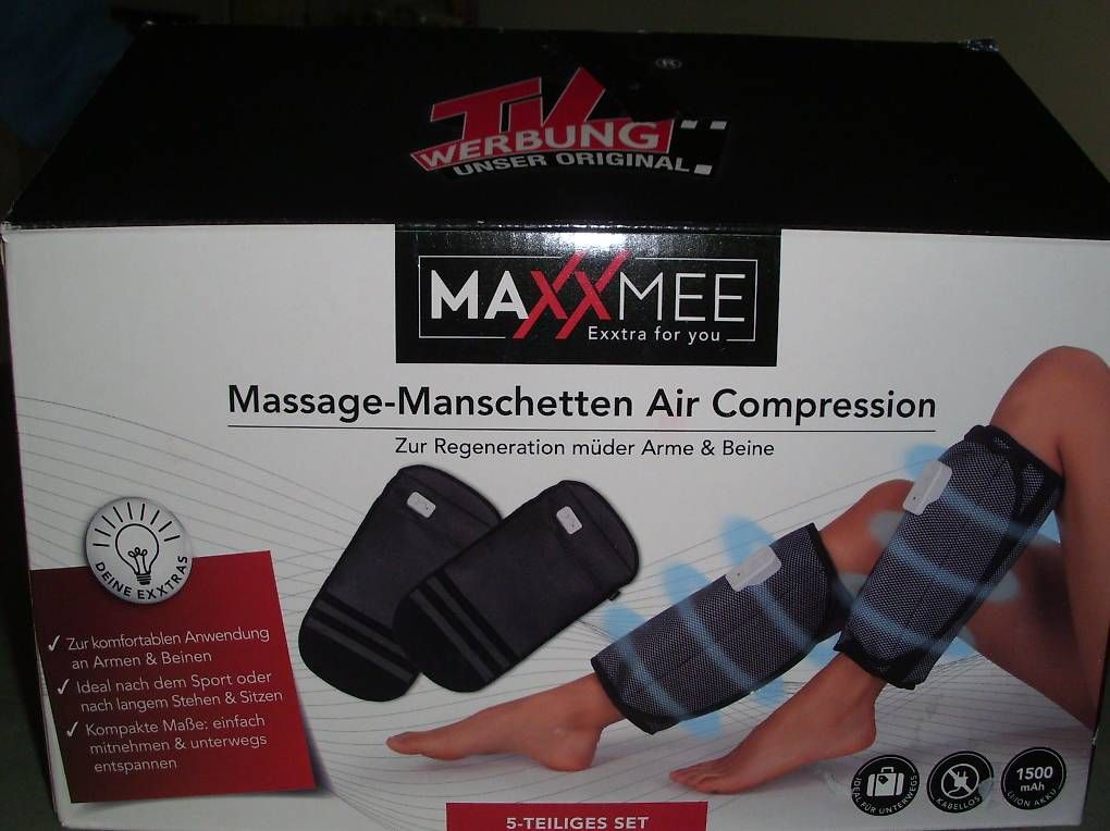 Dispositivi per massaggi: MAXXMEE Massage-Manschetten Air Compression – Usato da Gümligen venduto da Marianne2