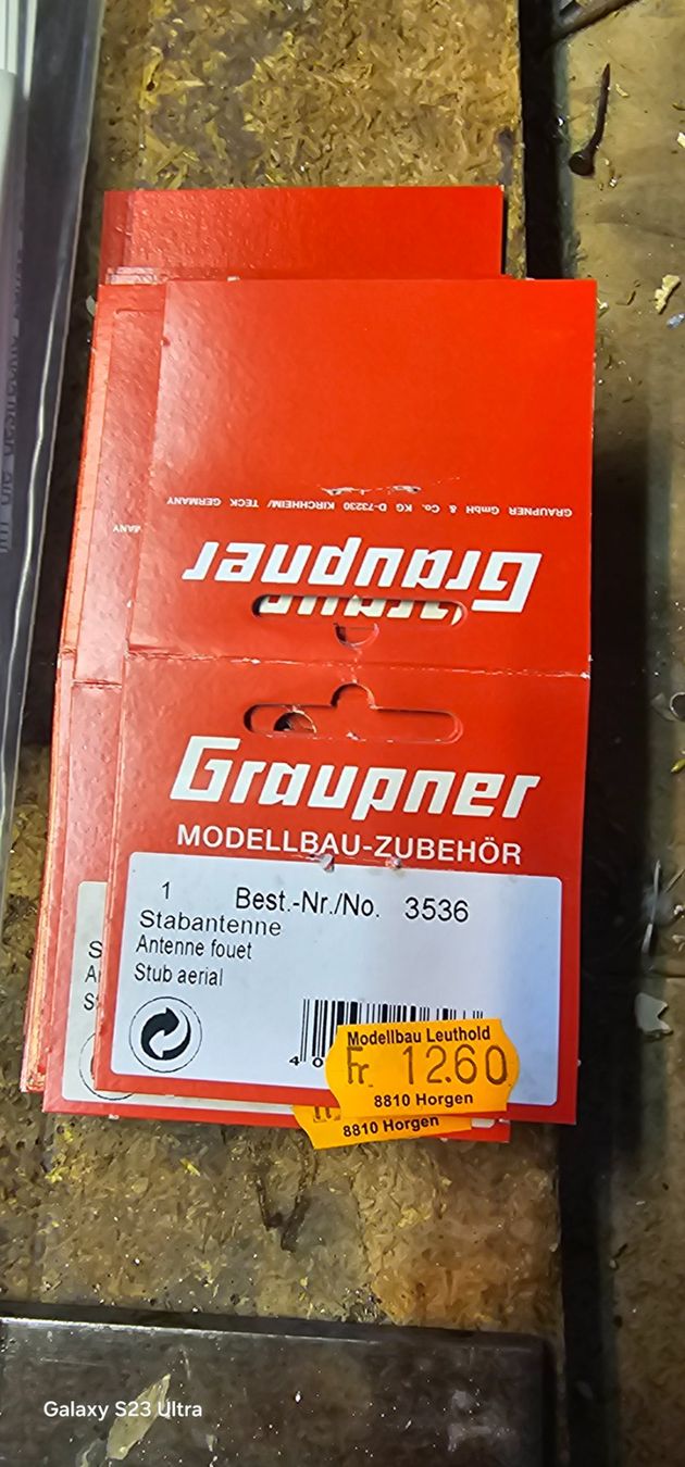 Graupner RC Modellbau: Graupner Stabantenne ca. 20Stk – Gebraucht aus Wädenswil von allesmussraus01 1