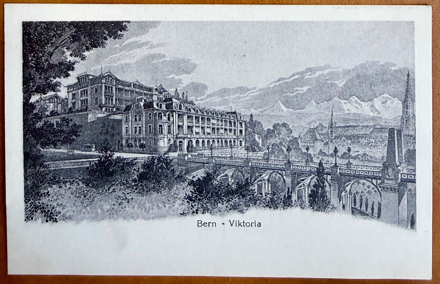 Ansichtskarten: Bern - Viktoria Hotel 1932 – Gebraucht aus Lutry von Ediego