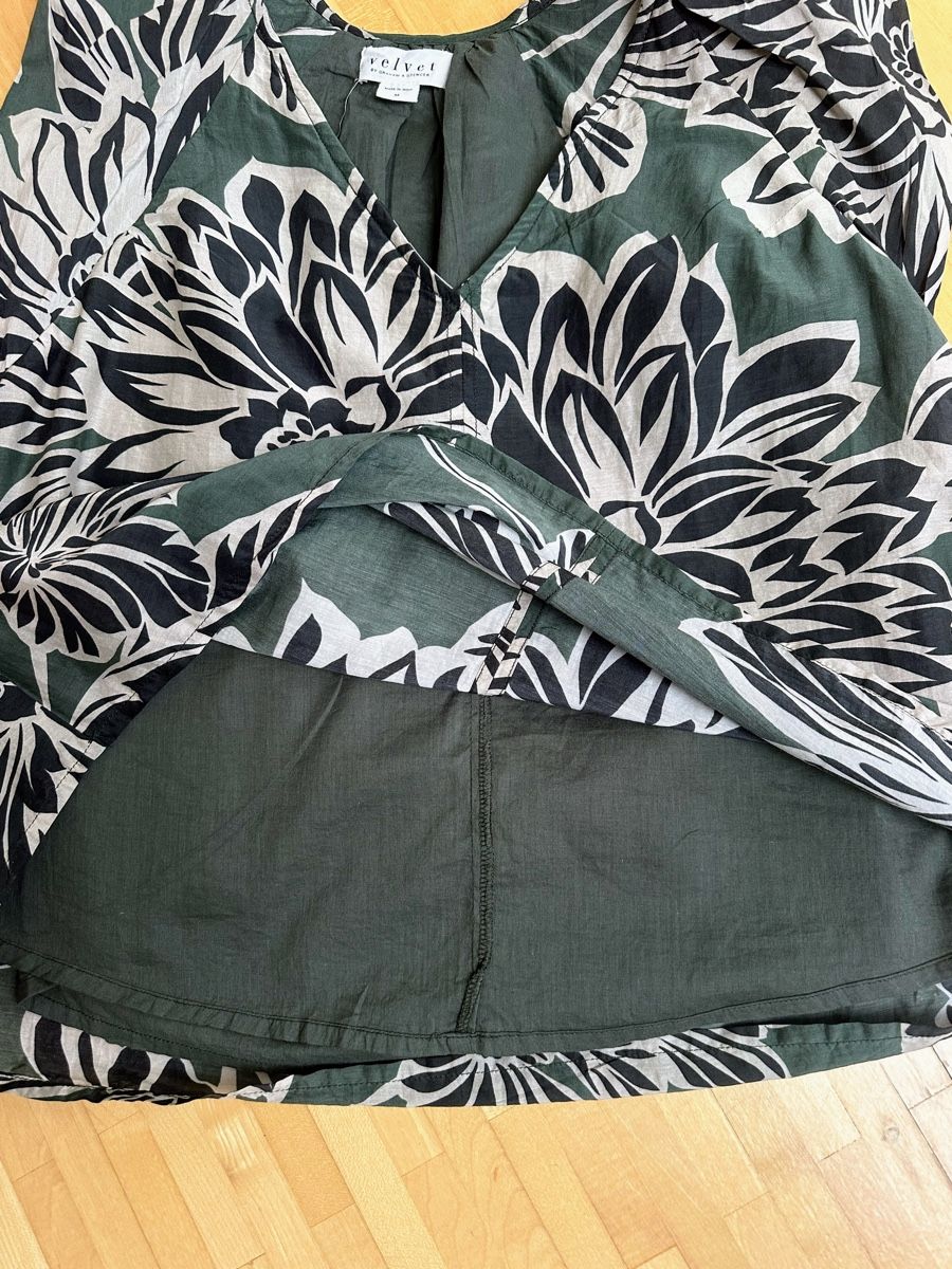 Camicette: Bluse Velvet mit Seide , Grösse M – Usato da Beromünster venduto da Moritz0112 2