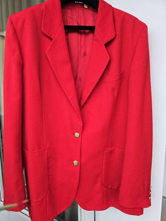 Burberry Blaser. Rot.